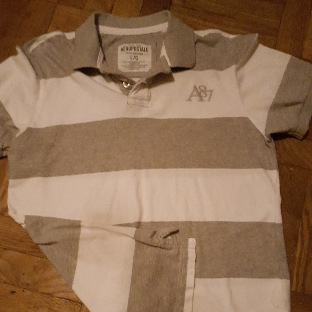 Mens large Aeropostale polo